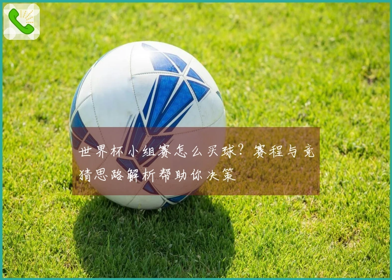世界杯小组赛怎么买球？赛程与竞猜思路解析帮助你决策