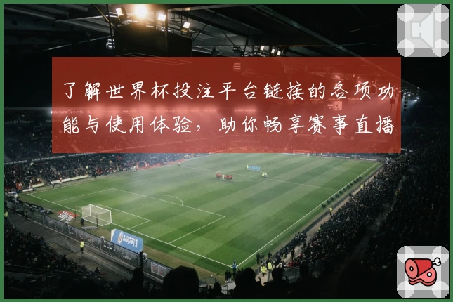 了解世界杯投注平台链接的各项功能与使用体验，助你畅享赛事直播！